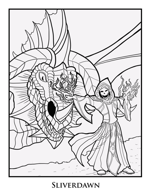 600x776 World Of Warcraft Coloring Pages