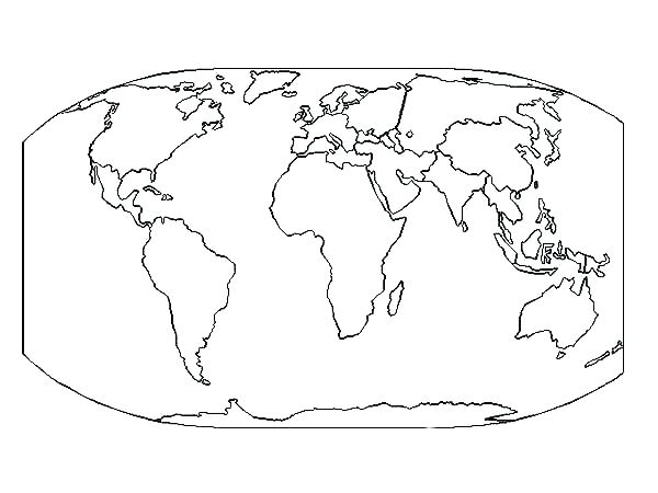 600x450 World War Coloring Pages Map Of The World Coloring Page Coloring