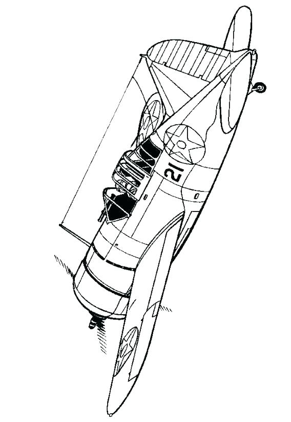 568x822 World War Coloring Pages Printable