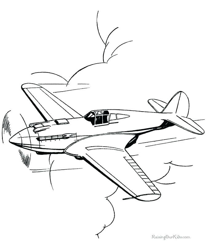 670x820 World War Coloring Pages World War Planes Coloring Page