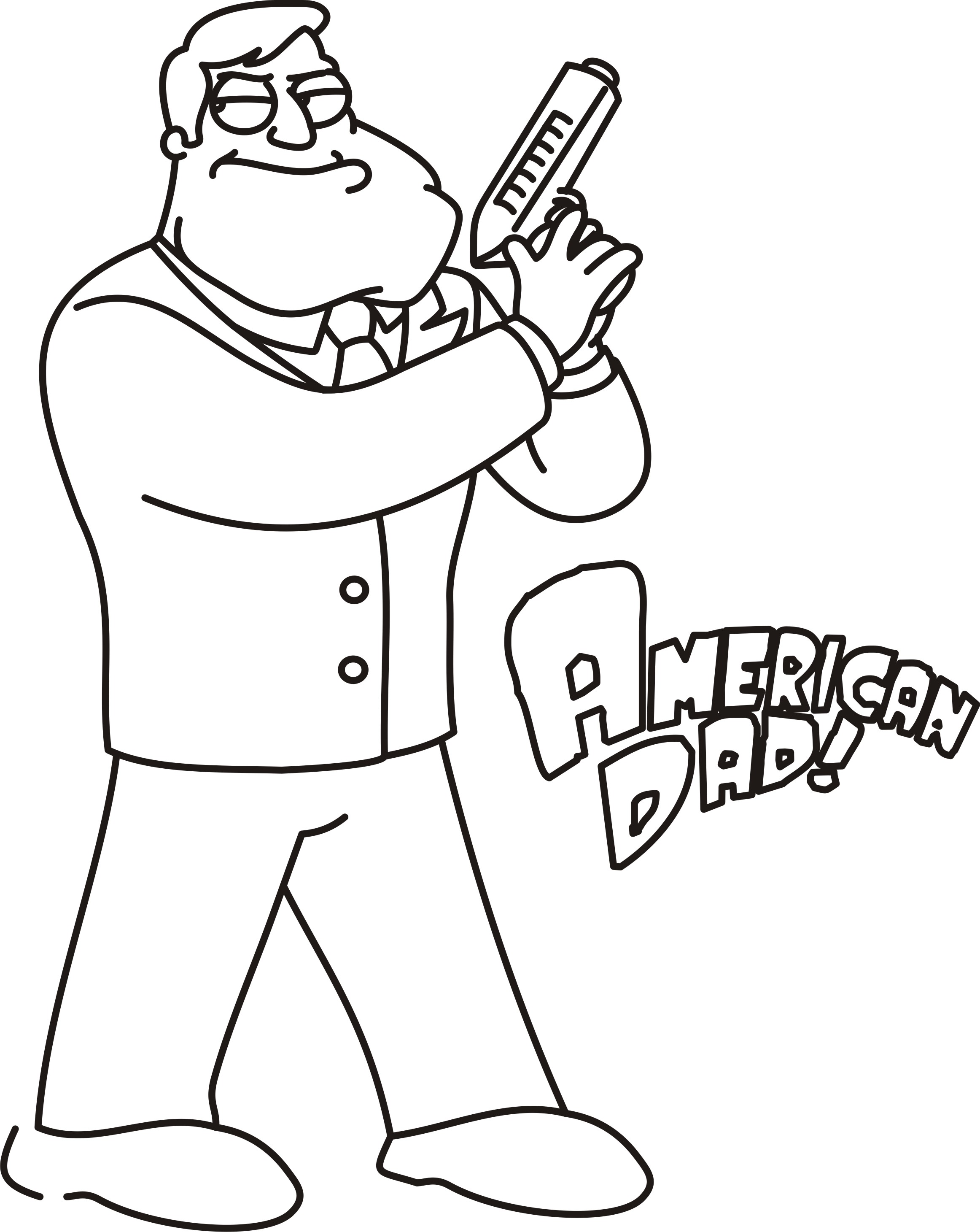 2324x2920 Coloring Pages For Dads