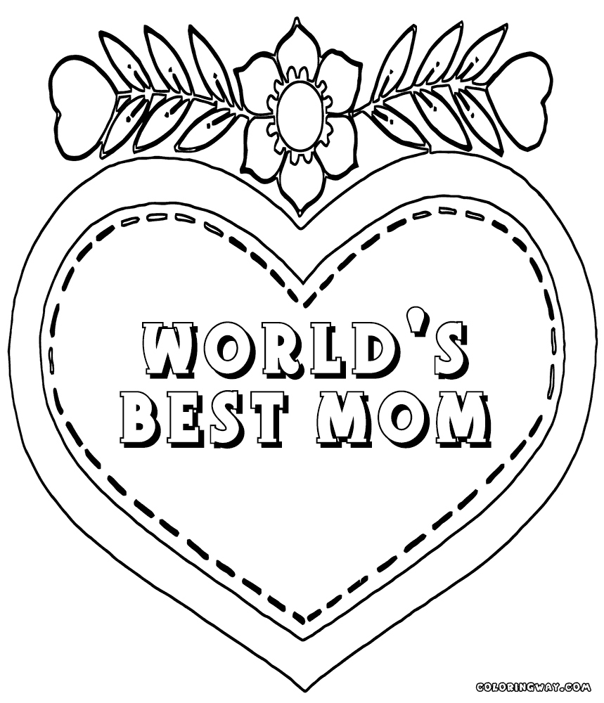 859x1000 Mom Coloring Pages Best Of Mother Coloring Page Logo And Design