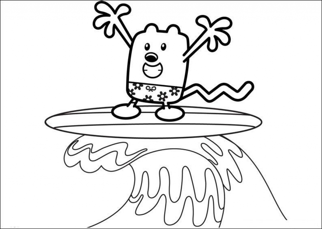 1024x731 Wow Wow Wubbzy Coloring Pages To Print