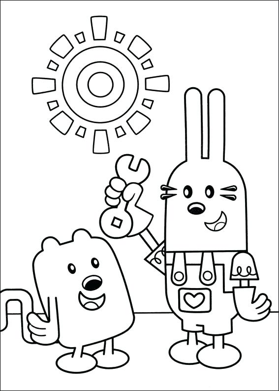 567x794 Wow Wow Wubbzy Coloring Pages Wow Wow Coloring Pages Wow Wow