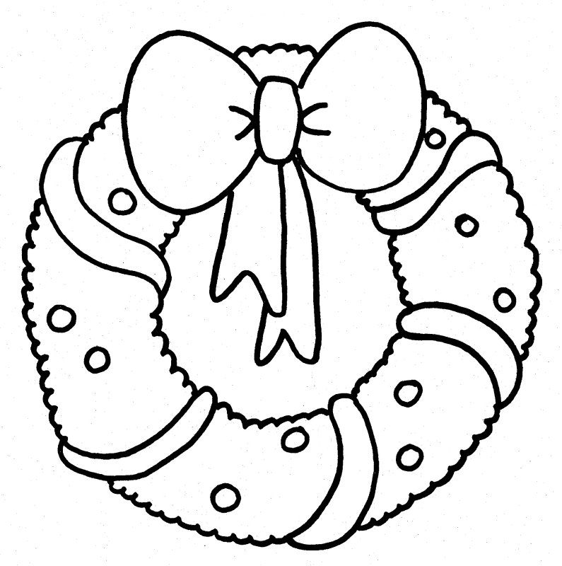 795x800 Christmas Coloring Pages Wreaths Christmas Wreaths Coloring