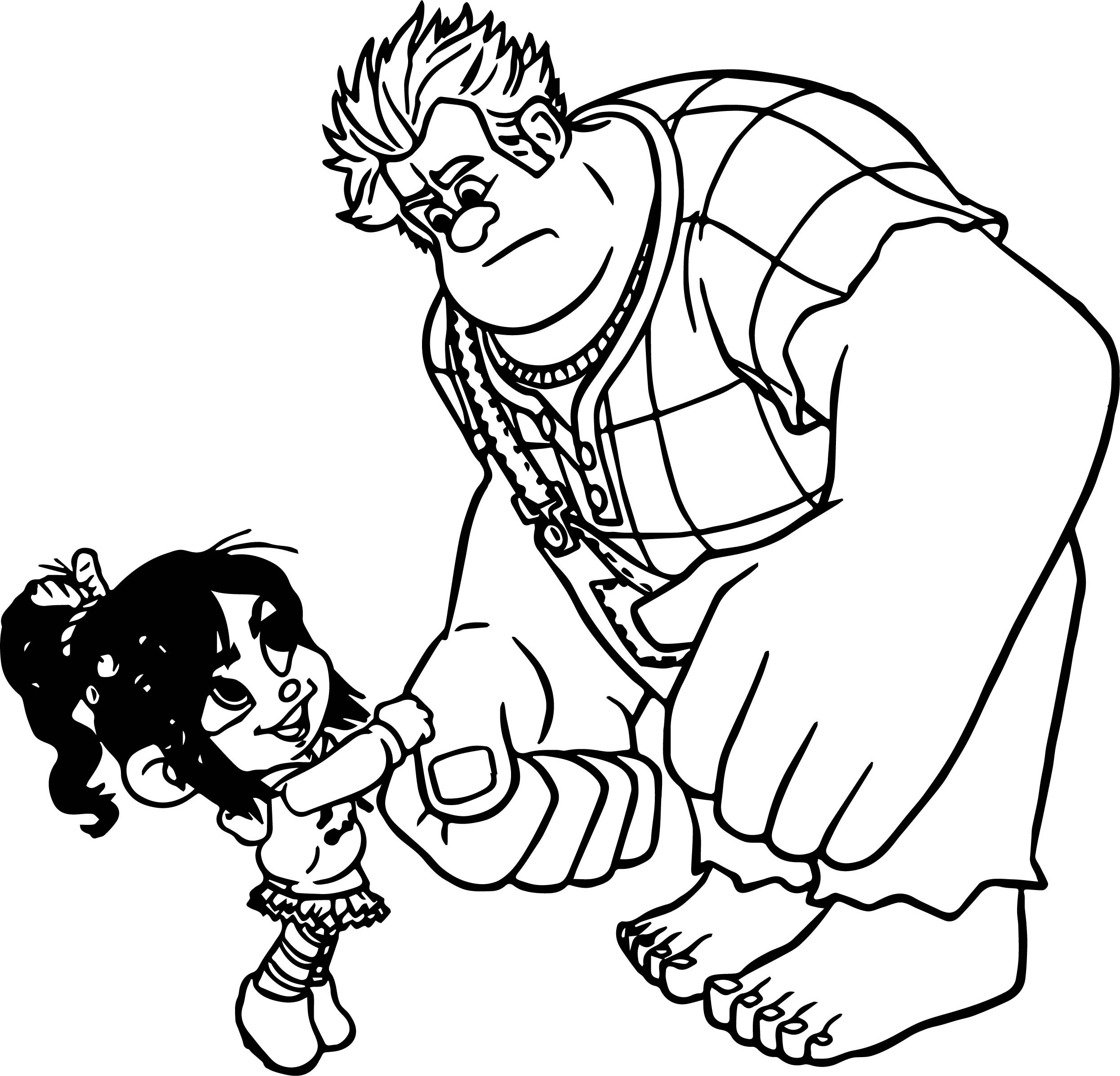 Free Coloring Pages Wreck It Ralph - boringpop.com