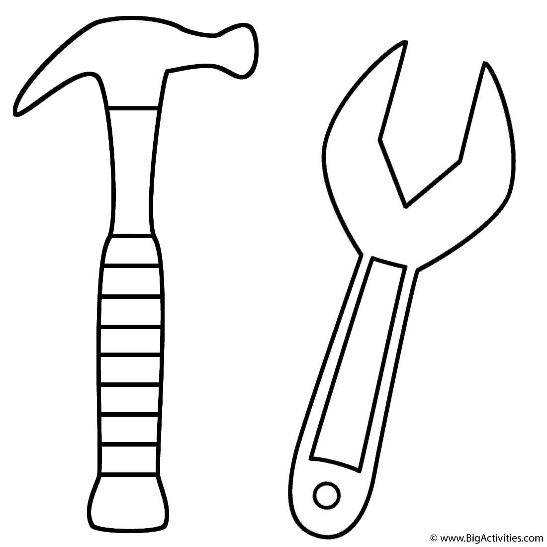 1100x1100 Hammer And Wrench