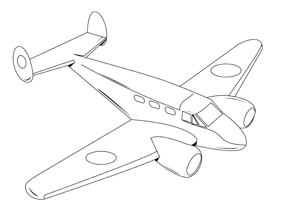 948x733 Kids Coloring Pages Free Kids Coloring Airplane Coloring Pages