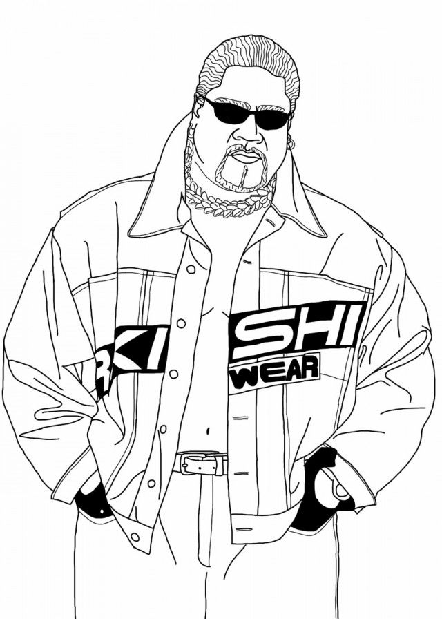 640x896 Wwe Coloring Page, Wwe Ryback Coloring Pages Coloring Coloring