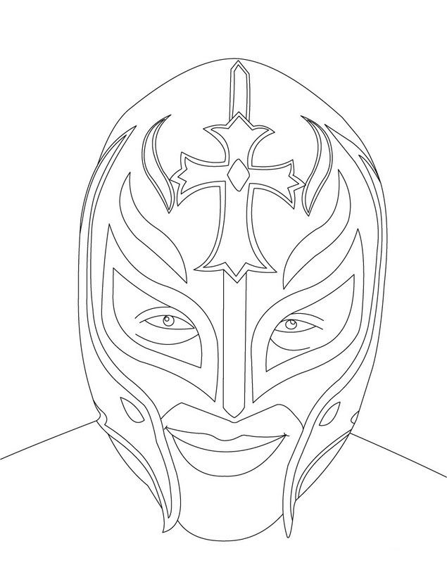 635x820 Wwe Superstars Colouring Pages Jacob Wwe Party