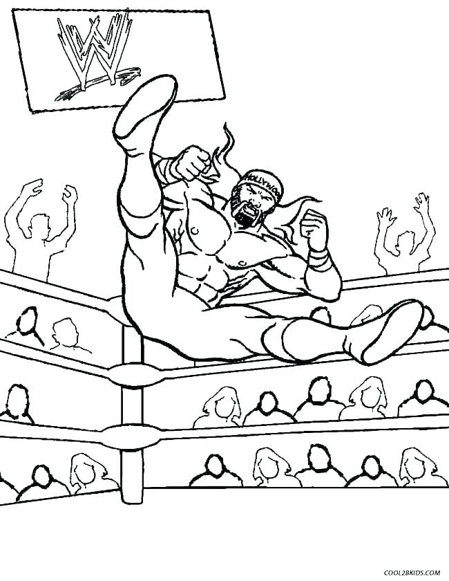 650x840 Wwe Belt Coloring Pages
