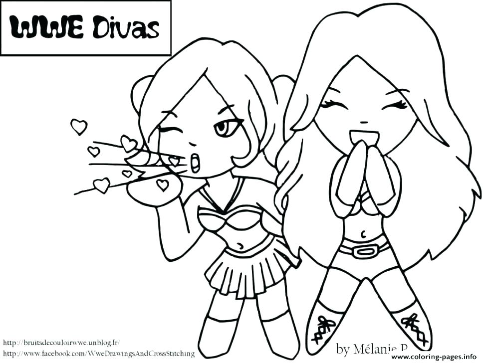 970x728 Wwe Divas Coloring Pages Divas Coloring Pages Coloring Sheets
