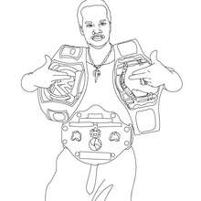 220x220 Wrestling Coloring Pages