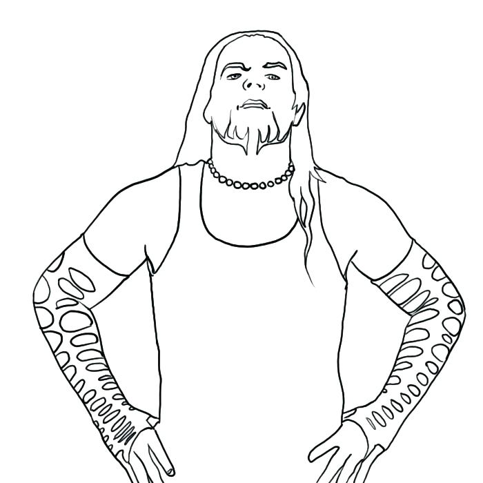 700x700 Wwe Coloring Pages Printable