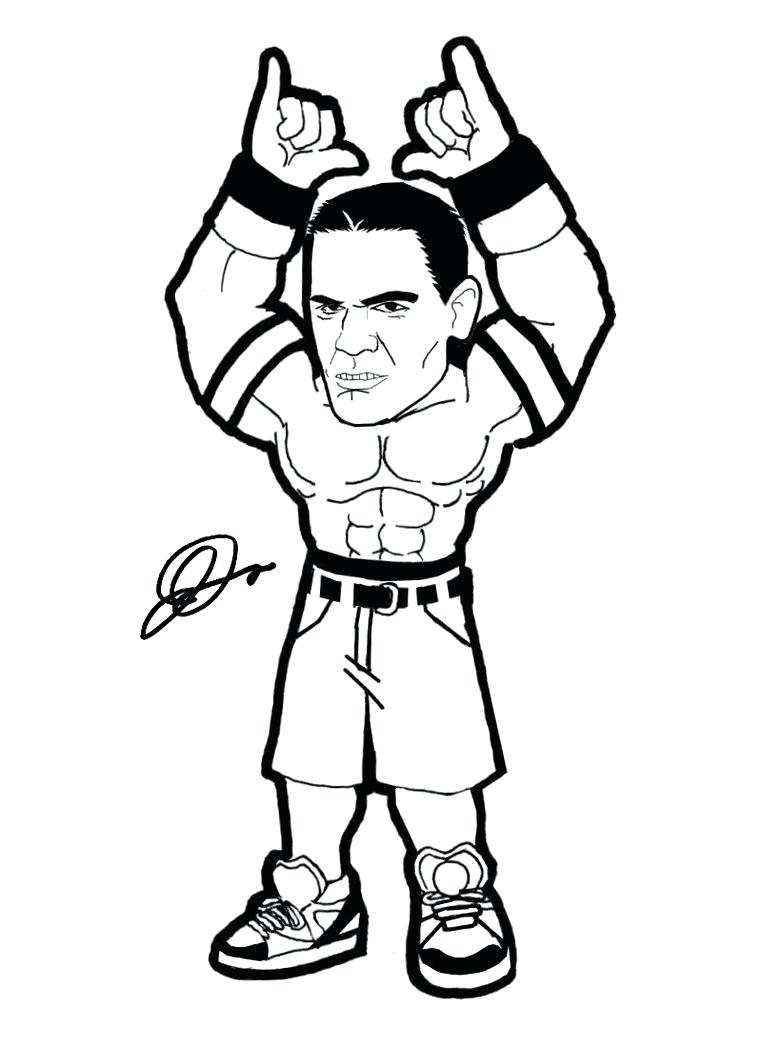 762x1048 Coloring Pages John Cena Coloring Pages Cool Wwe Printable John