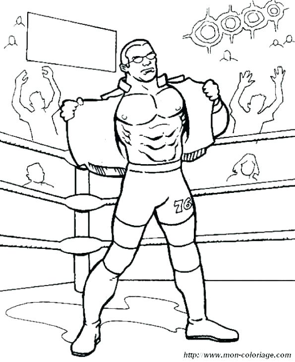 595x730 Wwe Coloring Pages Roman Reigns Kids Coloring Coloring Pages John