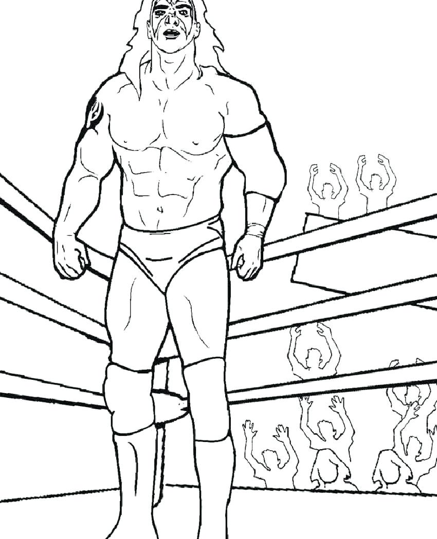 850x1050 Coloring Pages Wwe Coloring Pages Roman Reigns Page John Cena