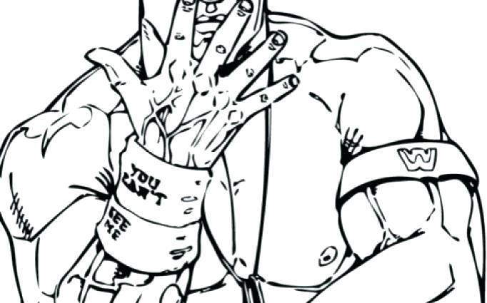 682x425 Wwe Divas Colouring Pages Coloring Roman Reigns From Best Images