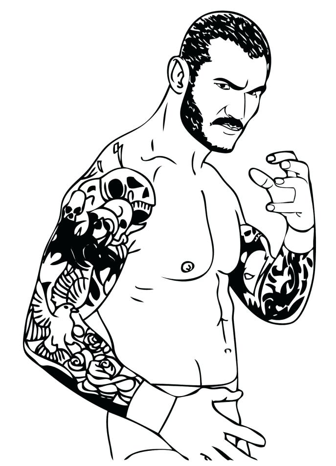 687x953 Printable Wwe Coloring Pages Ray Mysterio Wwe Coloring Pages