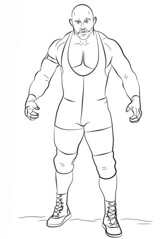 333x480 Wwe Coloring Pages Ryback