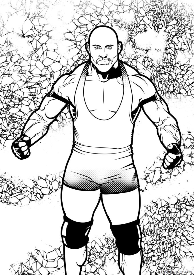 679x960 Wwe Coloring Pages Ryback