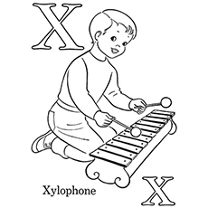 230x230 Top Free Printable Letter X Coloring Pages Online