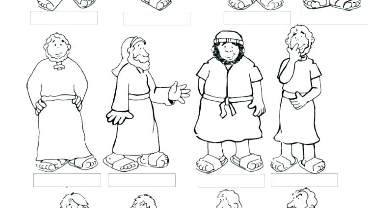 750x425 X Coloring Page And The Disciples Coloring Page Also X Coloring X