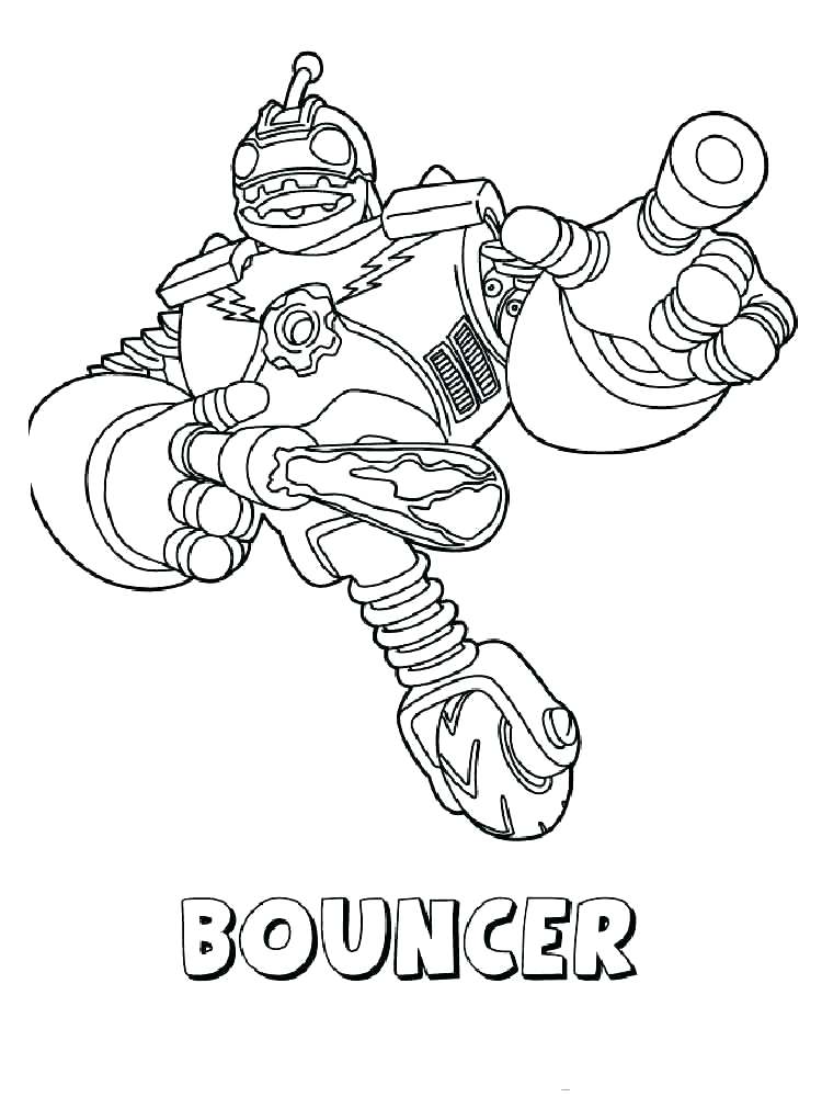 750x1000 Color Skylanders Coloring Coloring Books Pictures To Print