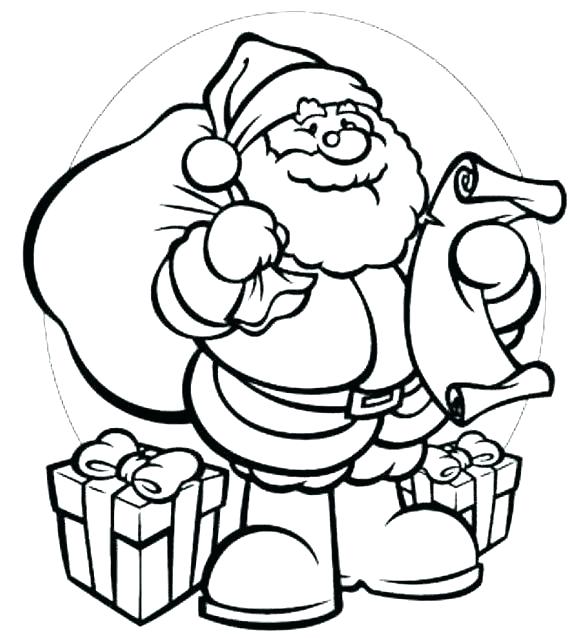 580x638 Santa Coloring Book Image Result For Miss And Coloring Pages Santa