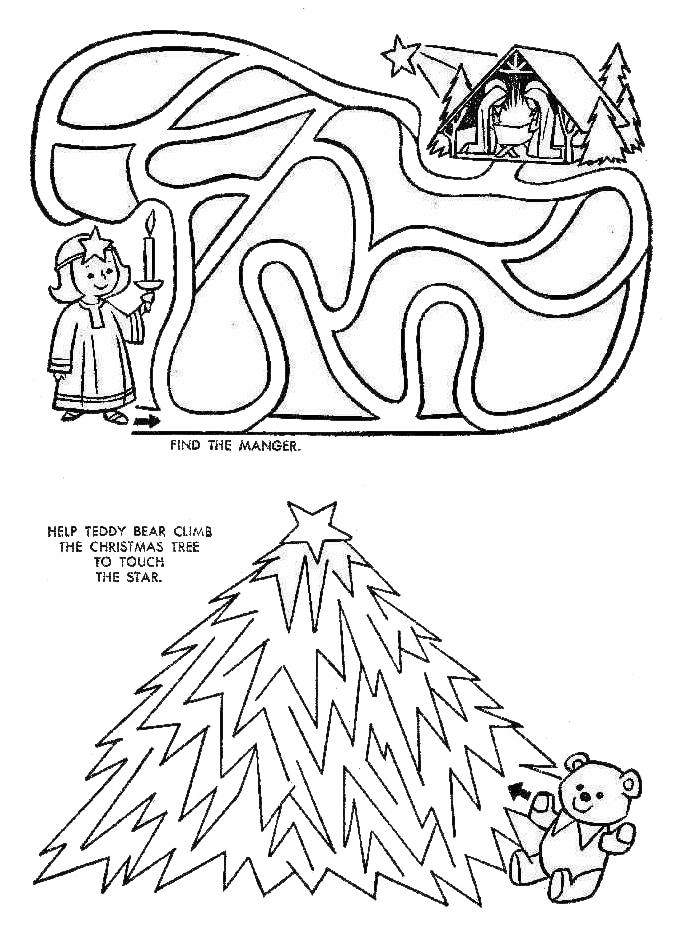 682x948 Xmas Coloring Pages
