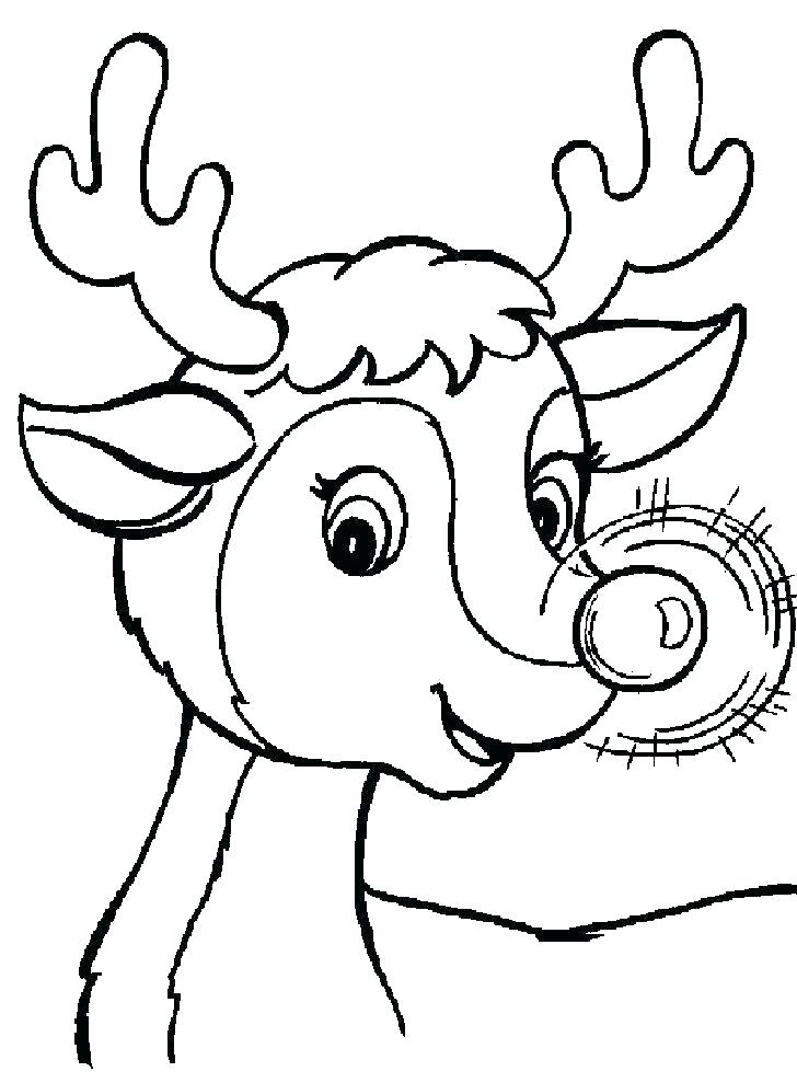 728x989 Santa Coloring Pages