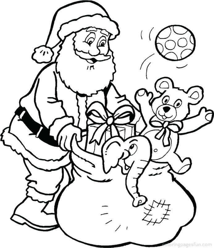 693x800 Free Santa Coloring Pages Free Ornament Coloring Page Creations