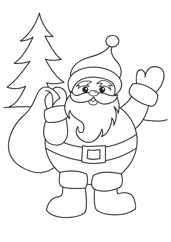 550x775 Xmas Coloring Pages For Kids Coloring Pages For Christmas Free