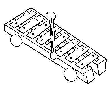 388x306 Xilofono Imgmax And Xylophone Coloring Page