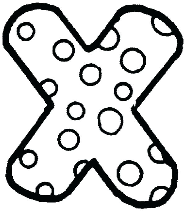 600x680 Letter X Coloring Page Xylophone Coloring Page X Coloring Sheet