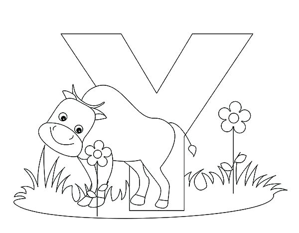 600x467 Letter Y Coloring Pages Letter Y Coloring Pages Letter Y Coloring