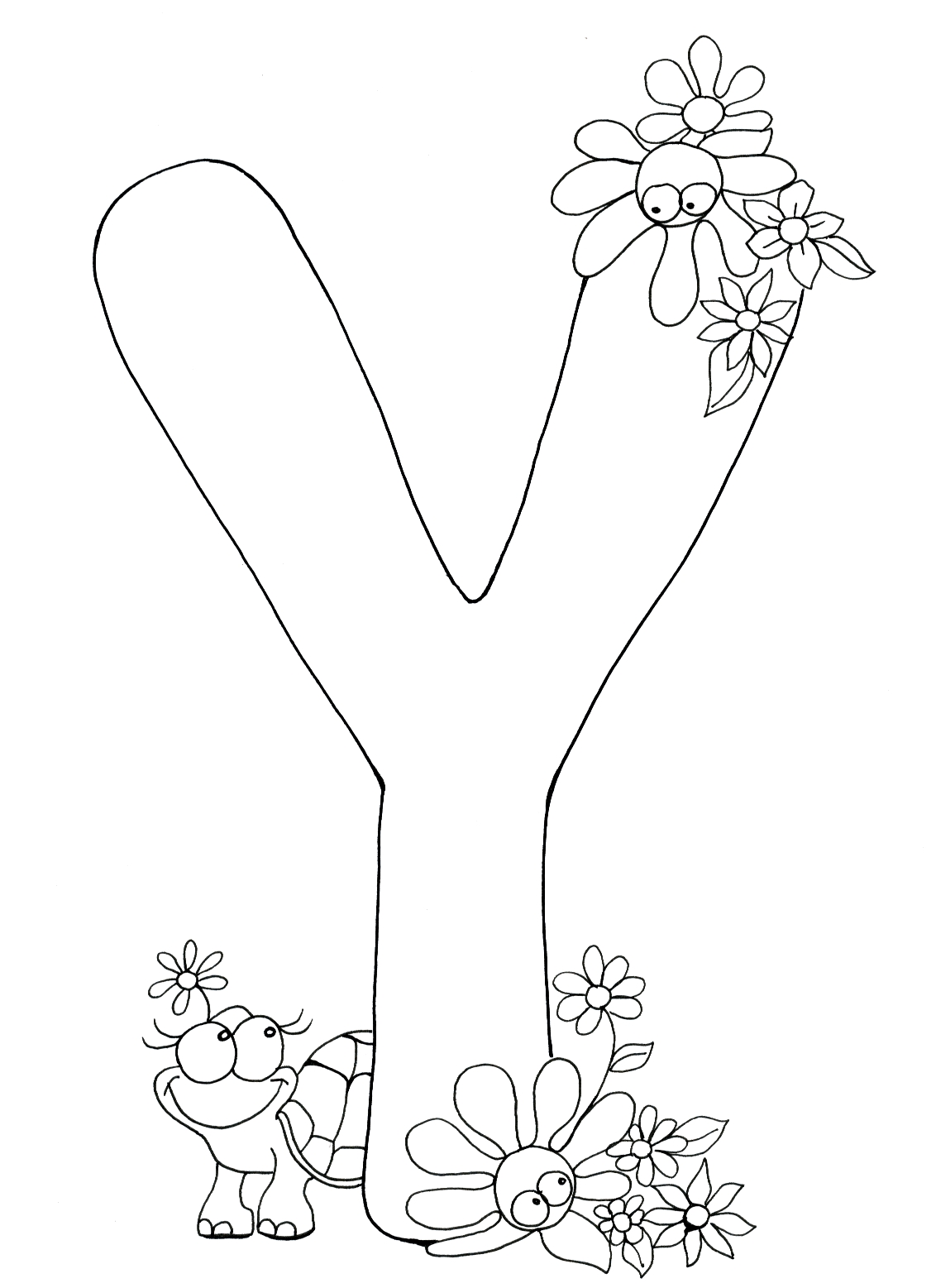 1132x1557 Awesome Letter Y Coloring Pages Design Printable Coloring Sheet
