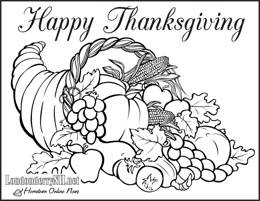 1024x792 Christian Thanksgiving Coloring Pages Day Kids Tumblr
