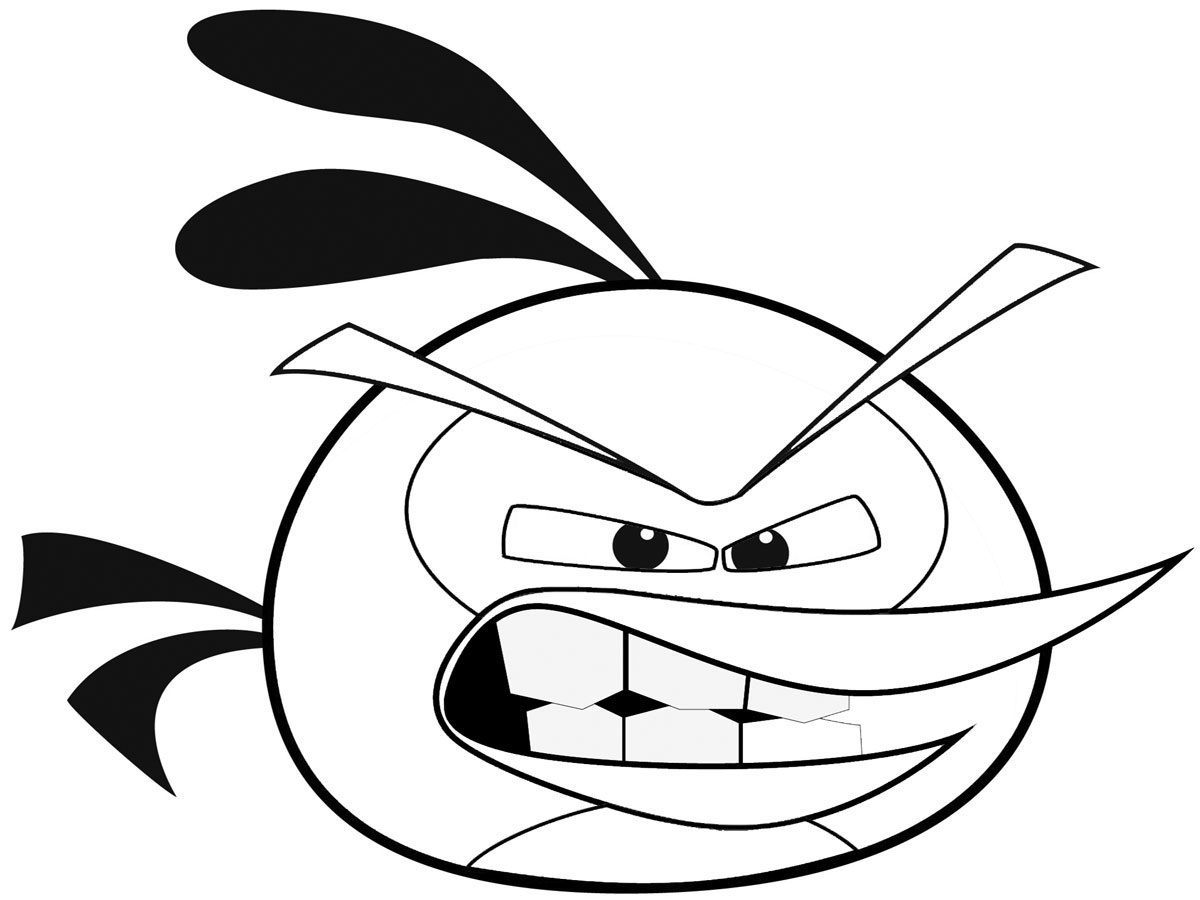 1200x900 Angry Birds Coloring Pages
