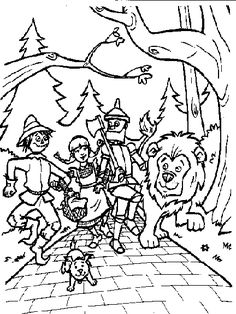 236x314 Download Wizard Of Oz Coloring Pages Church Young Women