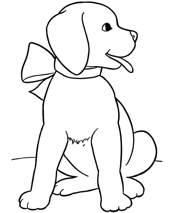 600x734 Black Lab Coloring Pages Coloring Pages For Kids Puppies Coloring