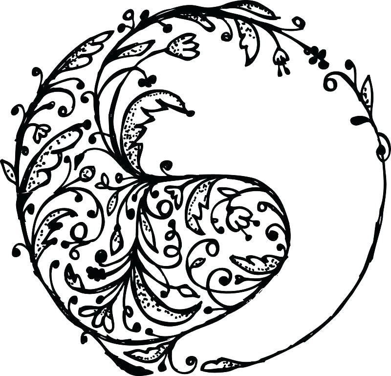 800x769 Yin Yang Coloring Pages Your Creations You Have Colored This