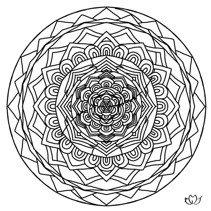 894x894 Best Of Yin Yang Mandala Coloring Pages Design Printable