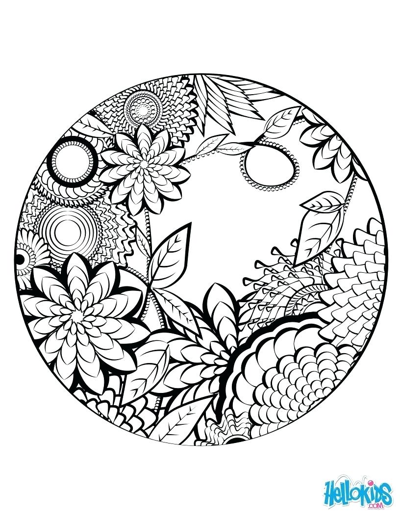 820x1060 Coloring Pages Mandala Coloring Page Of The Four Elements Yin