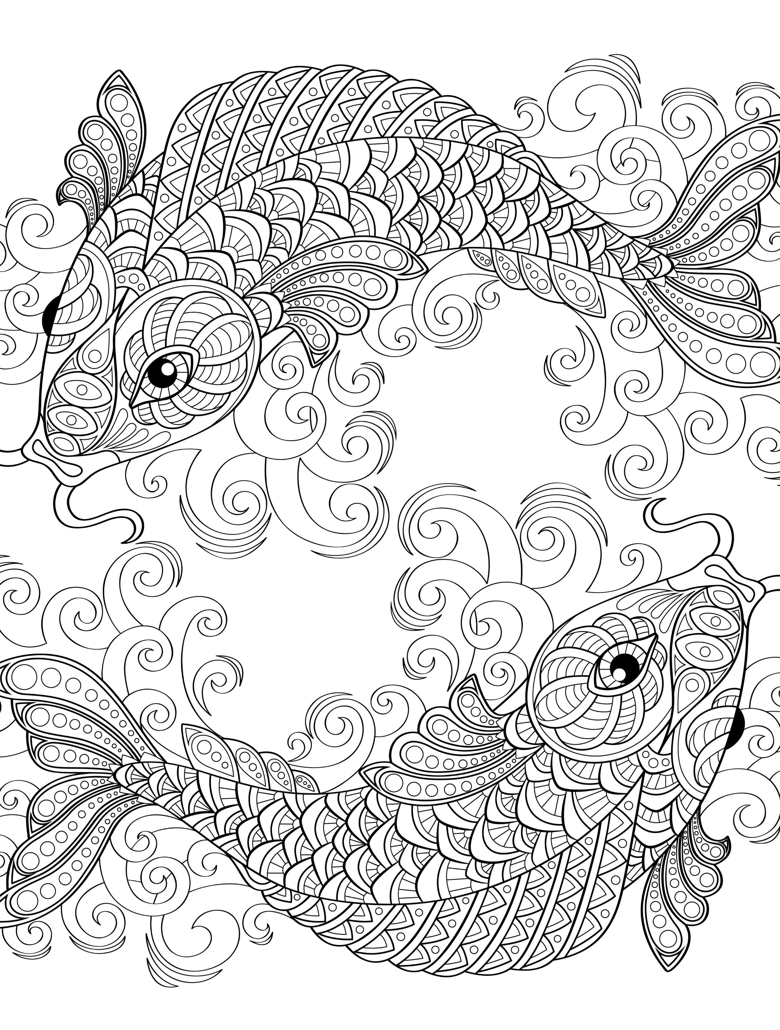 2500x3300 Ying Yang Design Coloring Pages New Coloring Sheets