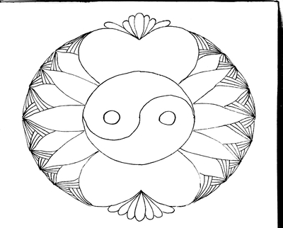 Ying Yang Coloring Pages at GetDrawings | Free download