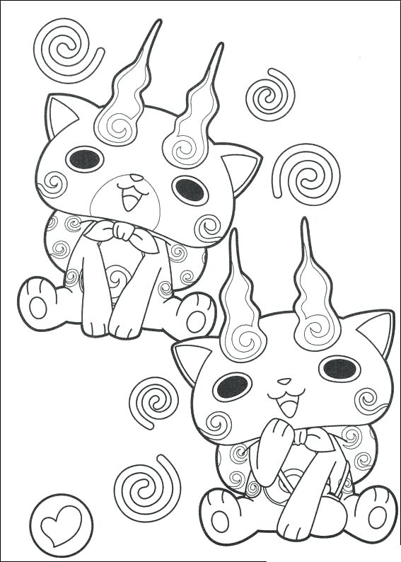 567x794 Yo Kai Coloring Pages Stock Kids N Fun Coloring Pages Template Yo