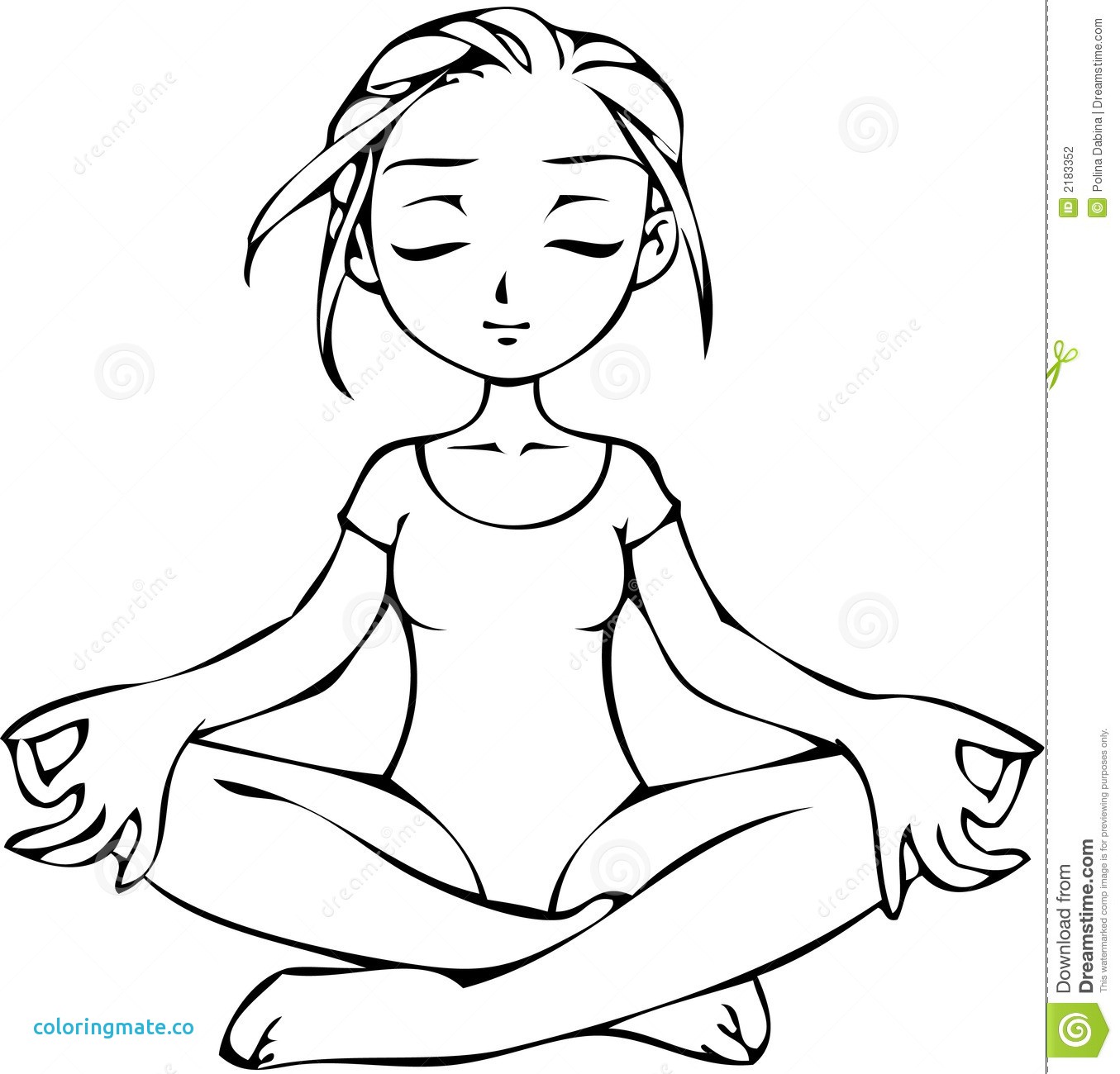 1355x1300 Meditation Coloring Pages Elegant Yoga And Meditation Coloring