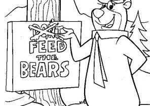296x210 Yogi Bear Coloring Pages
