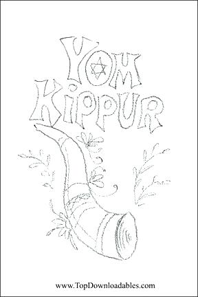 288x432 Yom Kippur Coloring Pages Coloring Pages Download And Print Blank